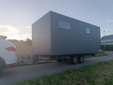 Wohnkabine / Absetzkabine mit Containerlocks